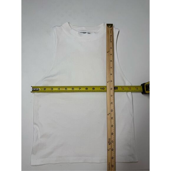 Zara Women’s Tank Top White Size M - Picture 4 of 6